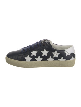 Saint Laurent Leather Sneakers