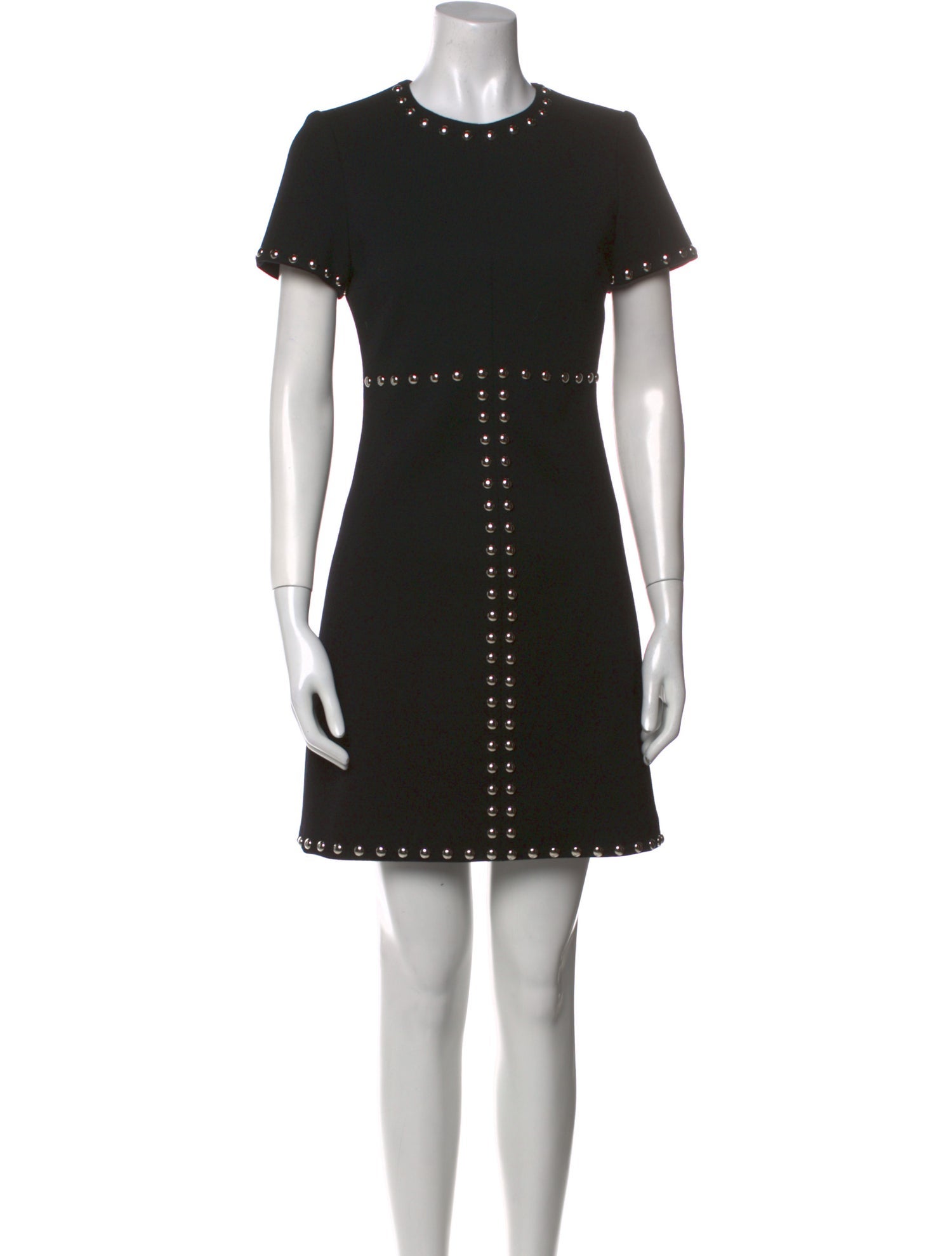 Saint Laurent Wool Mini Dress