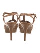 Saint Laurent Leather T-Strap Sandals