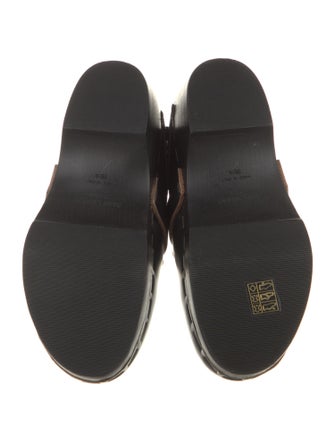 Saint Laurent Leather Mules