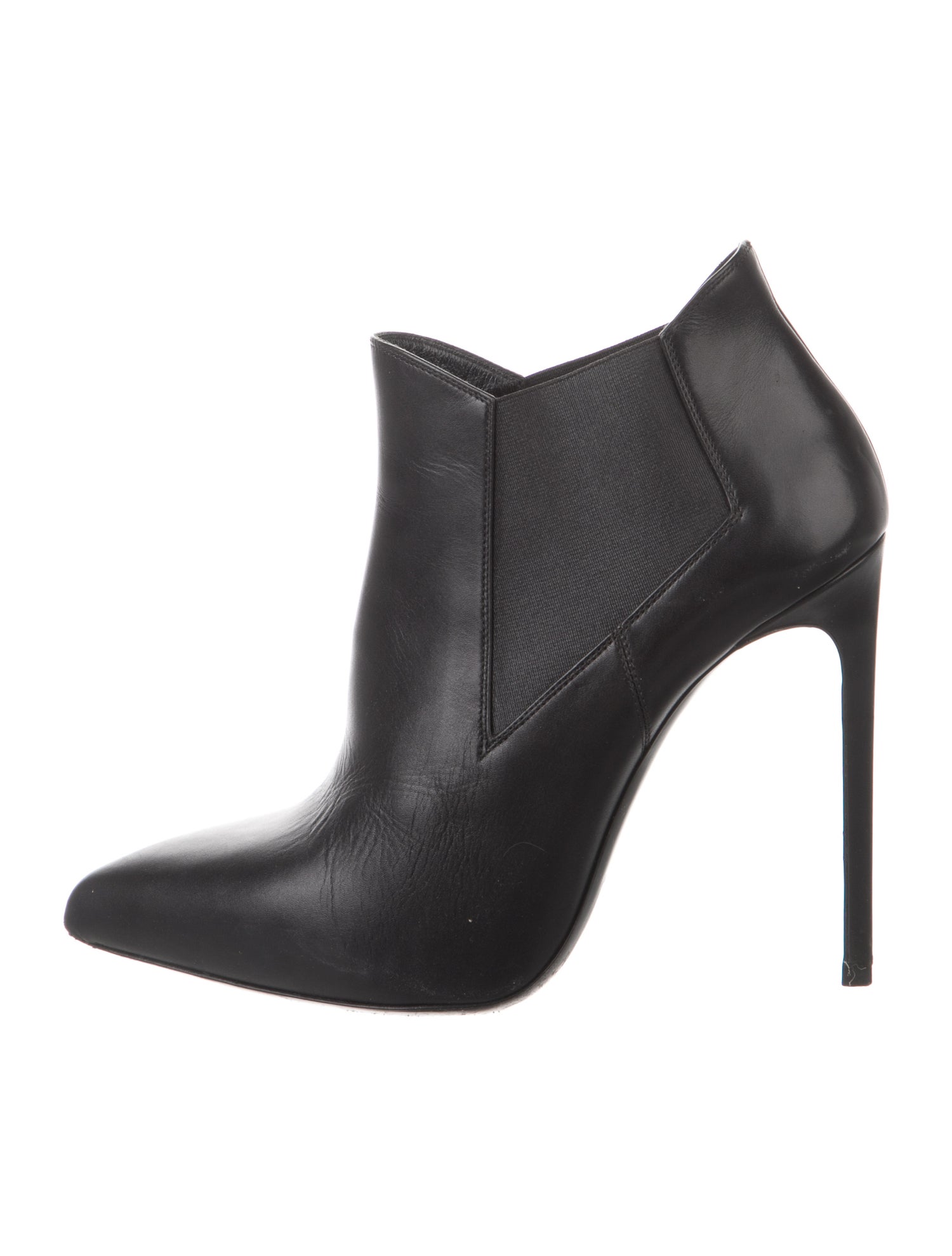 Saint Laurent Leather Chelsea Boots