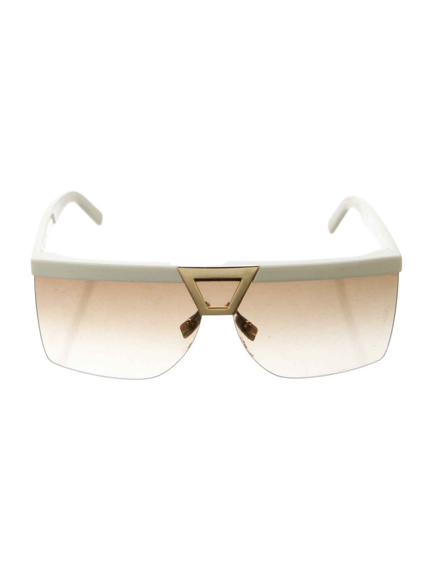 Saint Laurent Shield Gradient Sunglasses