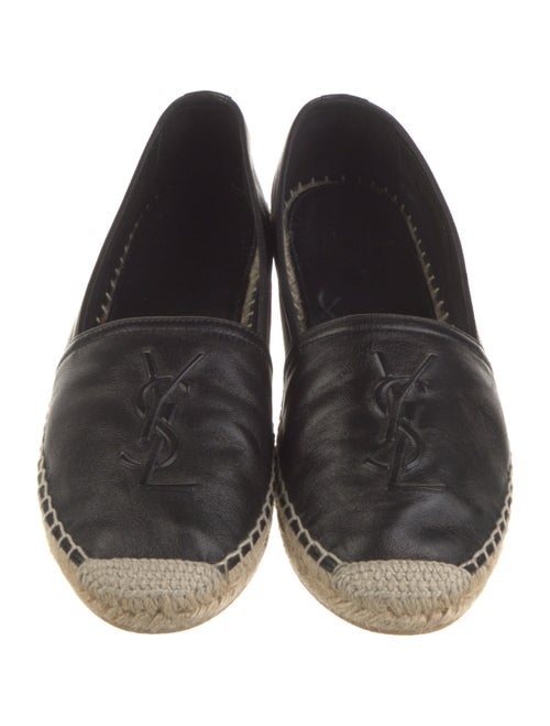 Saint Laurent Leather Espadrilles