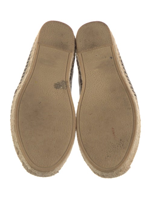 Saint Laurent Leather Espadrilles
