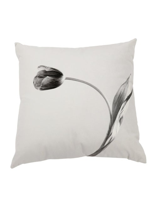 Saint Laurent Limited Edition Printed Tulip Cushion