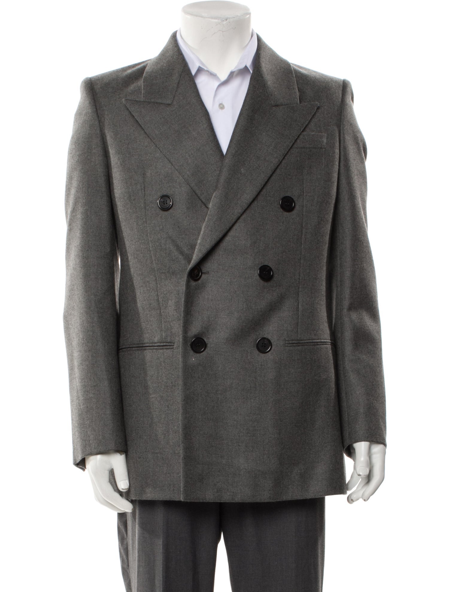 Saint Laurent 2024-2025 Cashmere Peacoat