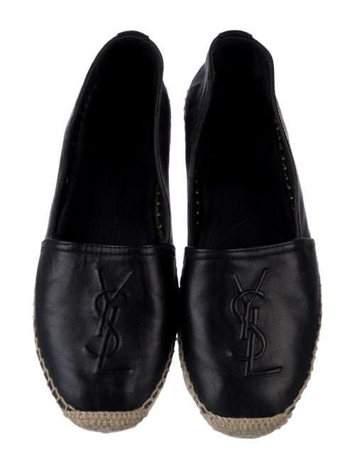Saint Laurent Leather Espadrilles