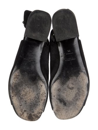 Saint Laurent Suede Gladiator Sandals