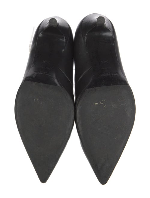 Saint Laurent Leather Lace-Up Boots