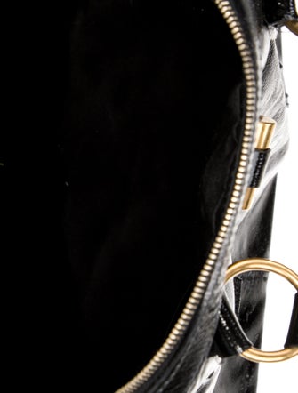 Yves Saint Laurent Patent Leather Weekender Bag