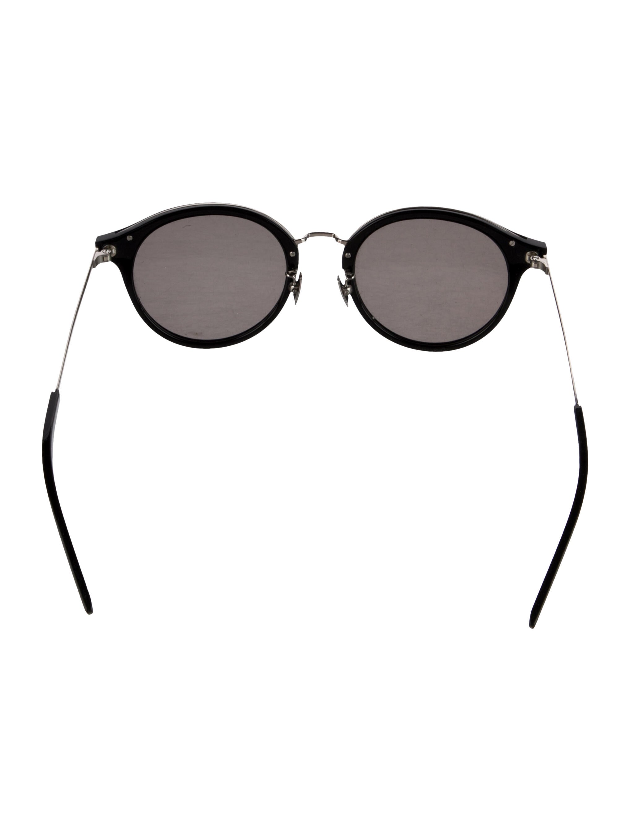 Saint Laurent Round Tinted Sunglasses
