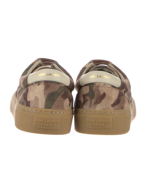 Saint Laurent Canvas Printed Sneakers