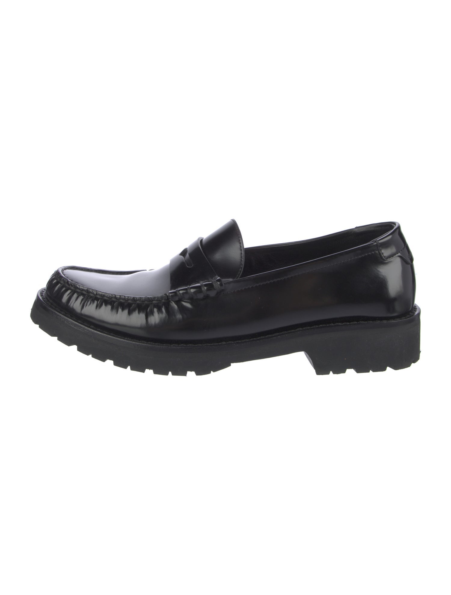 Saint Laurent Leather Loafers