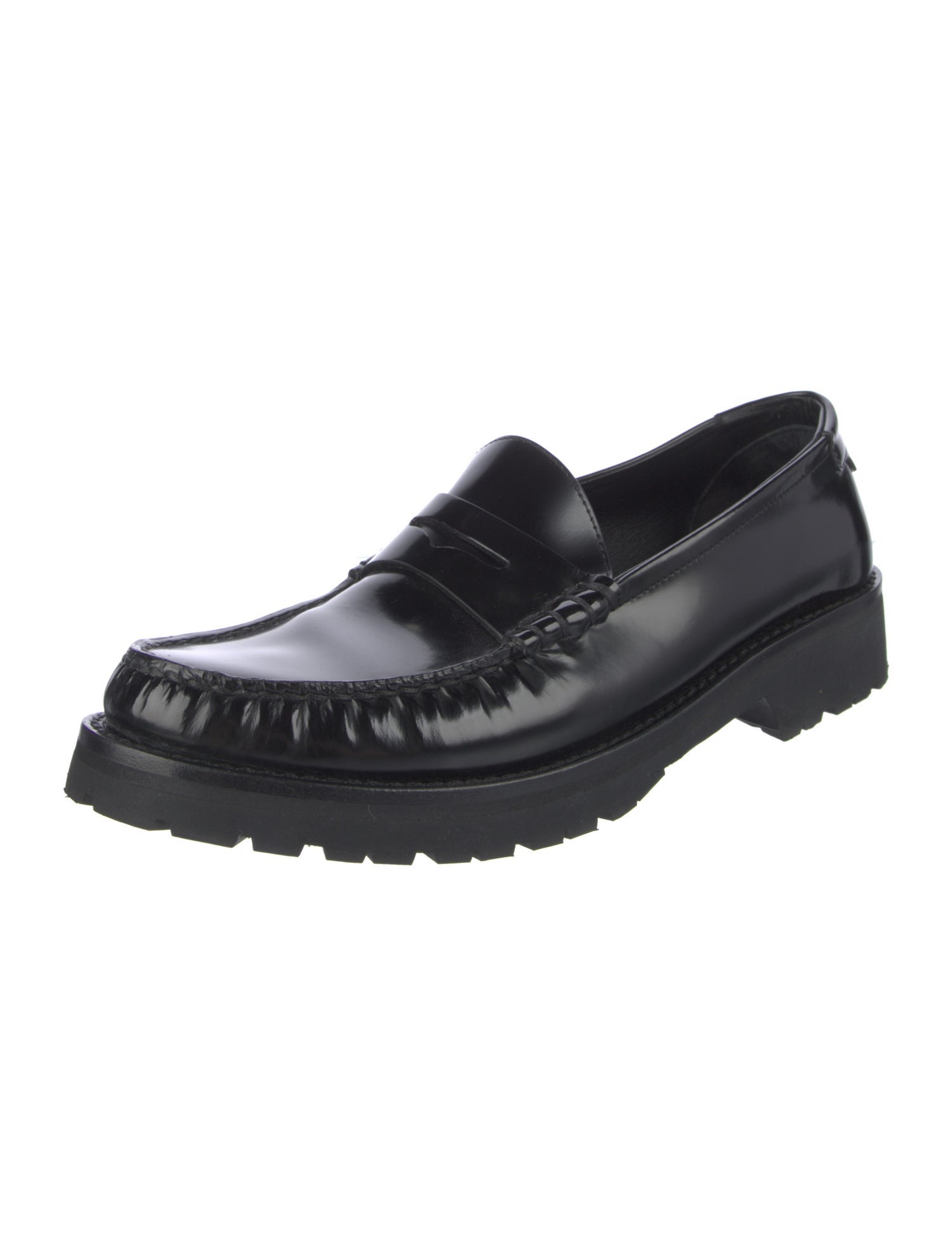 Saint Laurent Leather Loafers