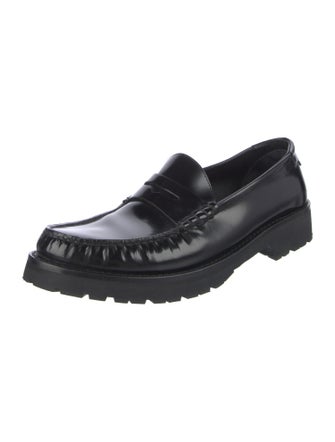 Saint Laurent Leather Loafers
