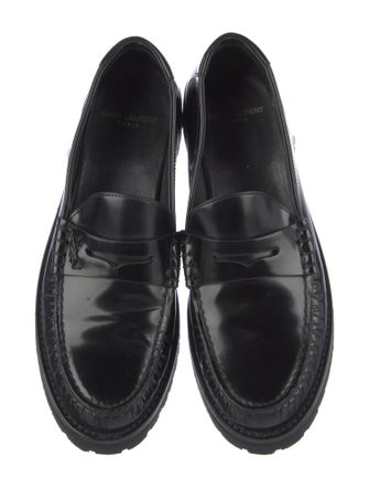 Saint Laurent Leather Loafers