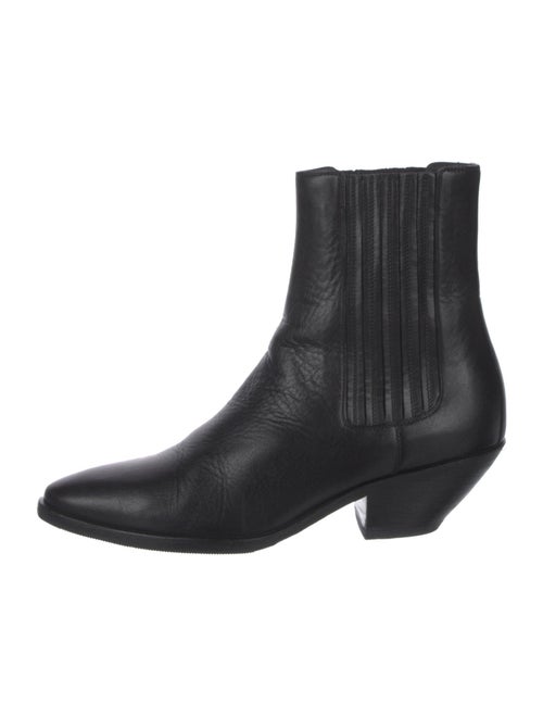 Saint Laurent Leather Chelsea Boots
