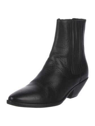 Saint Laurent Leather Chelsea Boots
