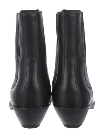 Saint Laurent Leather Chelsea Boots