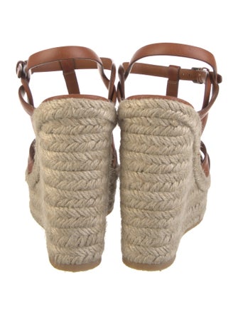 Saint Laurent Leather Espadrilles