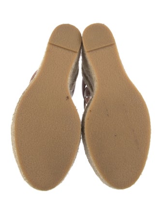 Saint Laurent Leather Espadrilles