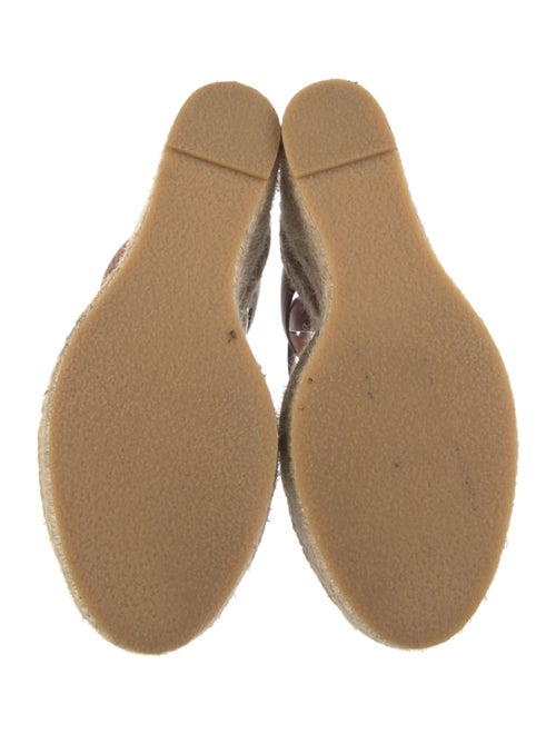 Saint Laurent Leather Espadrilles