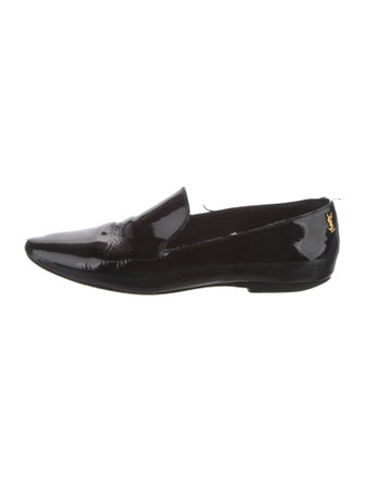 Saint Laurent Patent Leather Loafers
