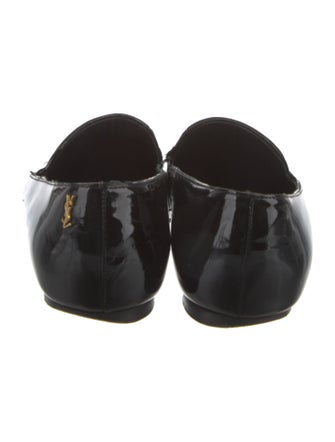 Saint Laurent Patent Leather Loafers