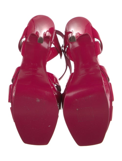 Saint Laurent Patent Leather T-Strap Pumps