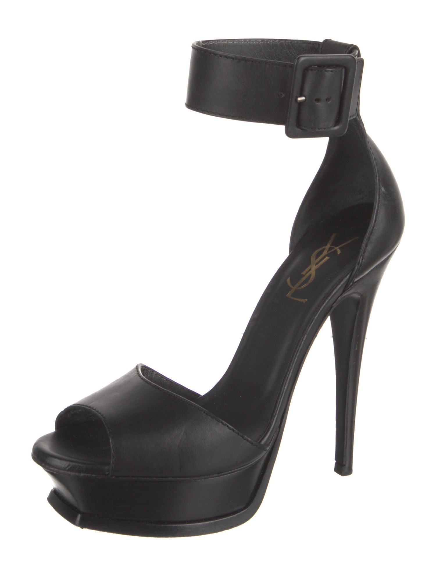 Saint Laurent Leather D'Orsay Pumps