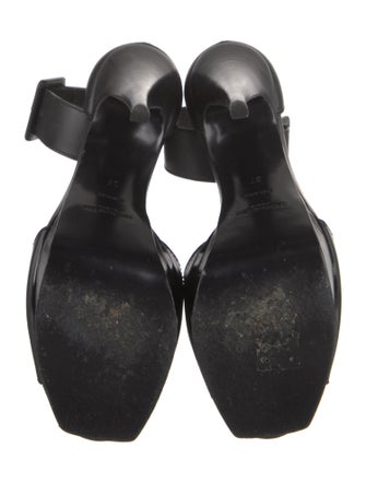 Saint Laurent Leather D'Orsay Pumps