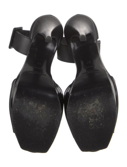 Saint Laurent Leather D'Orsay Pumps