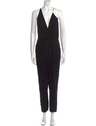 Saint Laurent V-Neck Jumpsuit