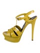 Saint Laurent Patent Leather T-Strap Pumps