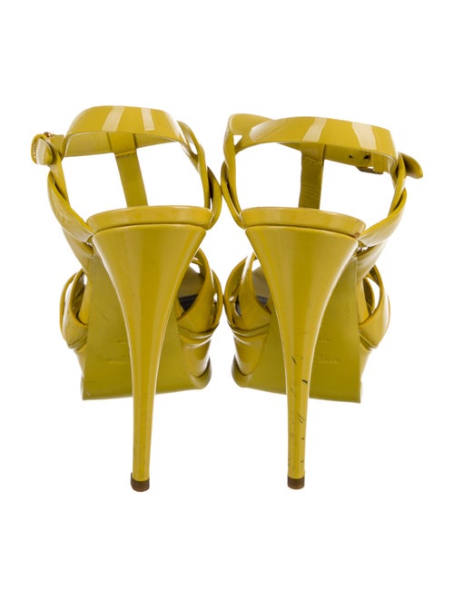 Saint Laurent Patent Leather T-Strap Pumps