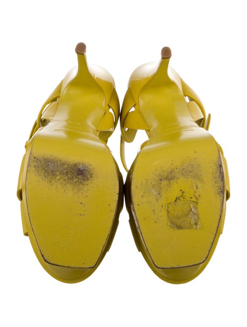 Saint Laurent Patent Leather T-Strap Pumps