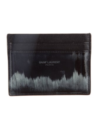 Saint Laurent 2022 Patent Leather Card Holder