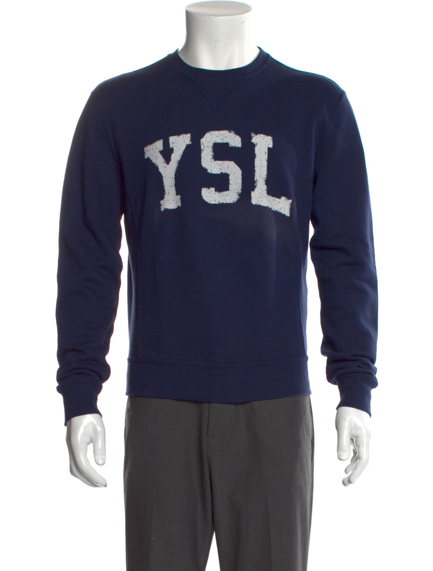 Saint Laurent 2021 Signature Logo Sweatshirt