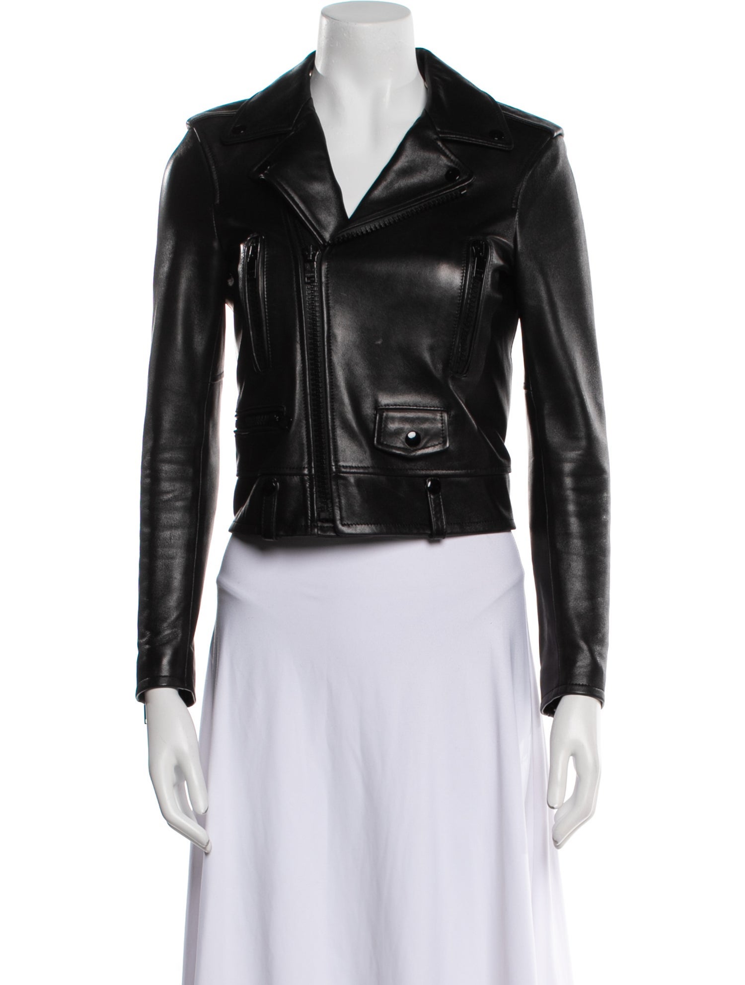 Saint Laurent 2015 Leather Biker Jacket