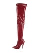 Saint Laurent Patent Leather Boots