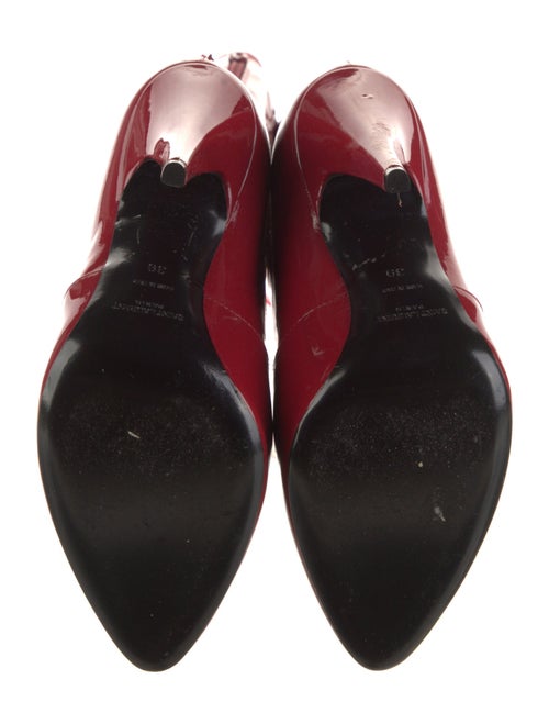 Saint Laurent Patent Leather Boots