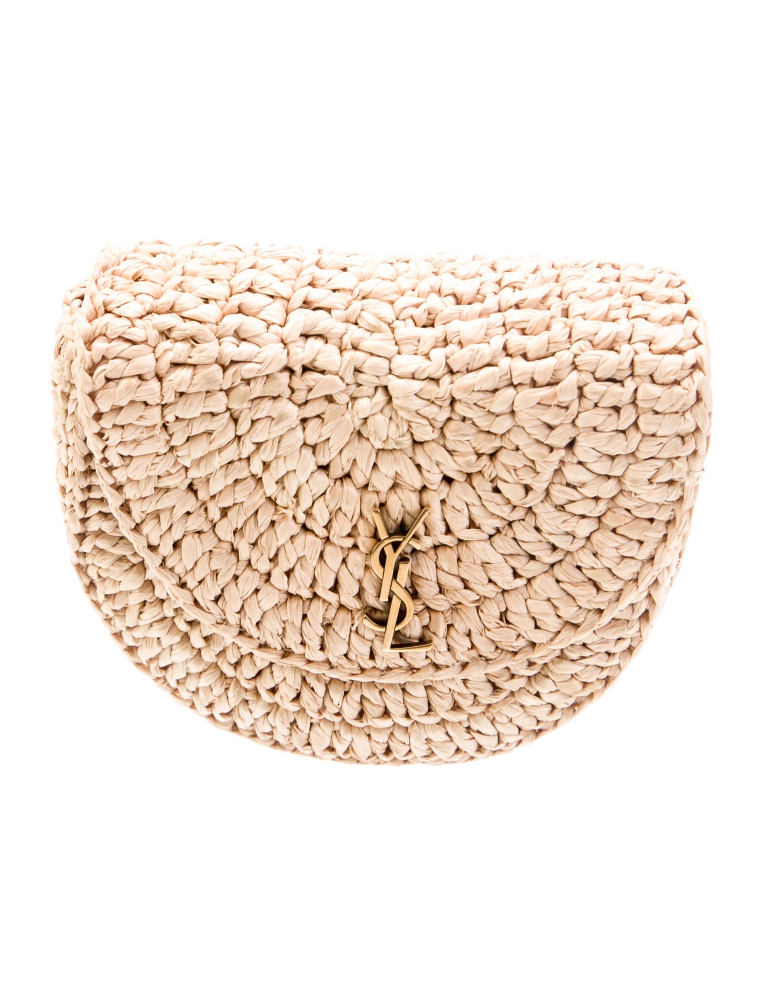 Saint Laurent Raffia Minaudière