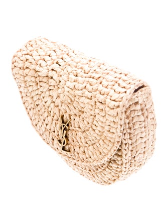 Saint Laurent Raffia Minaudière
