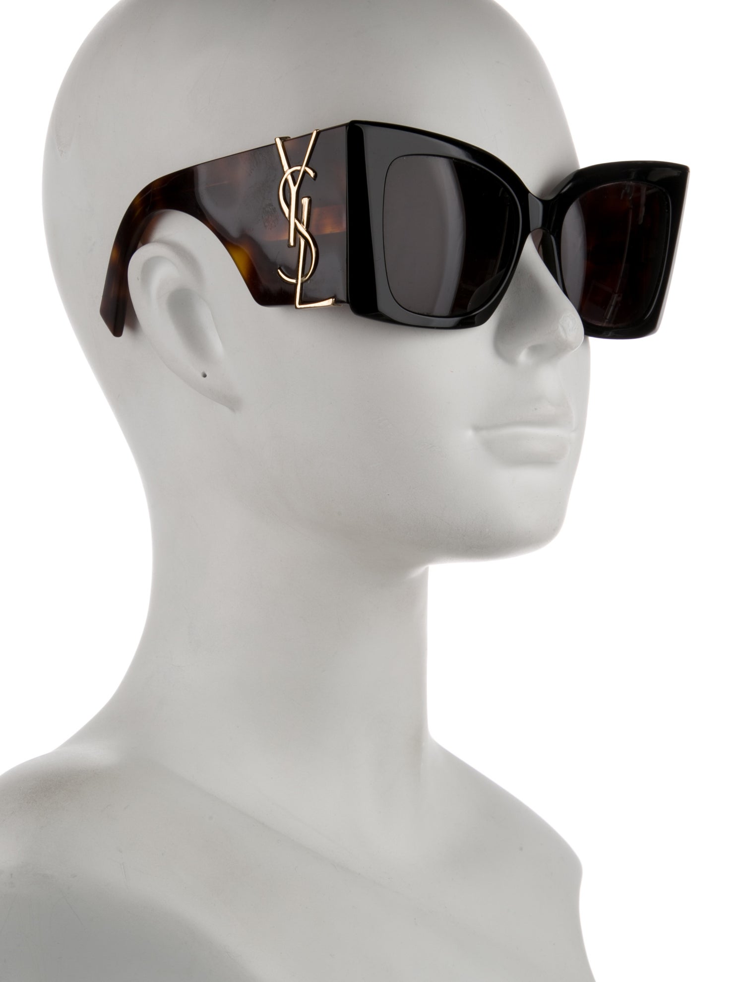 Saint Laurent Square Tinted Sunglasses