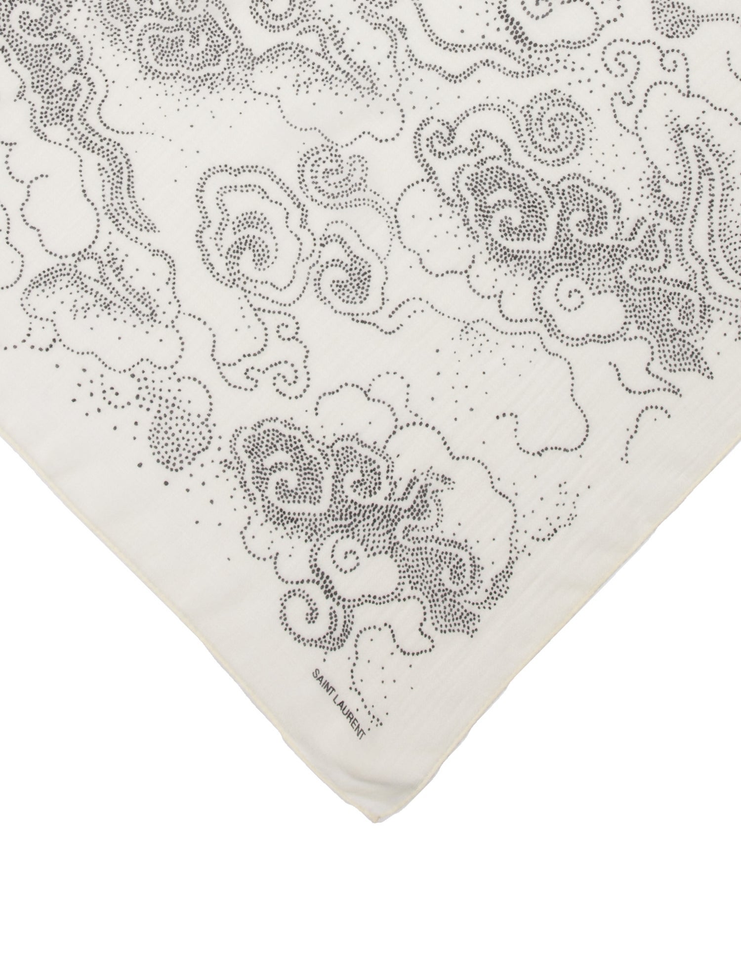 Saint Laurent Printed Scarf