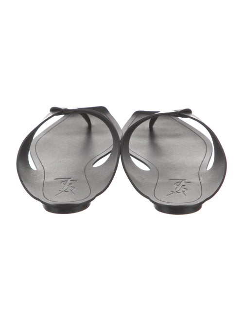 Saint Laurent Leather Slides