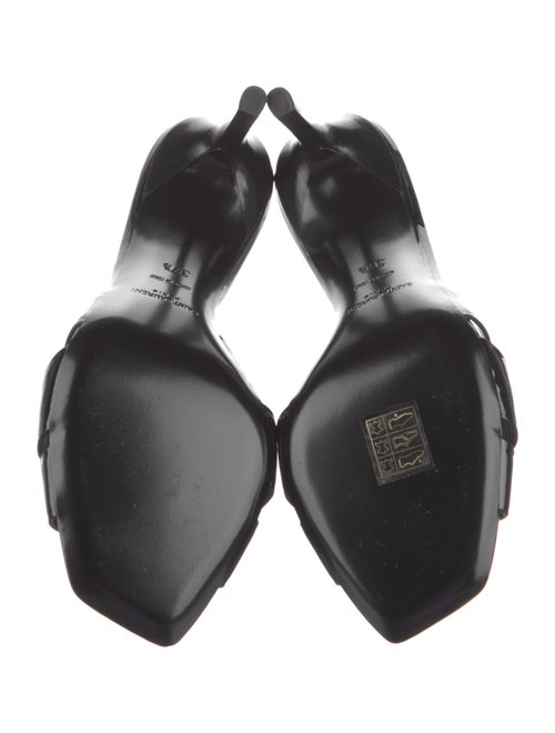 Saint Laurent Patent Leather Slides