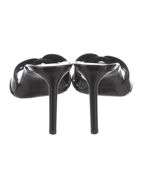 Saint Laurent Patent Leather Slides