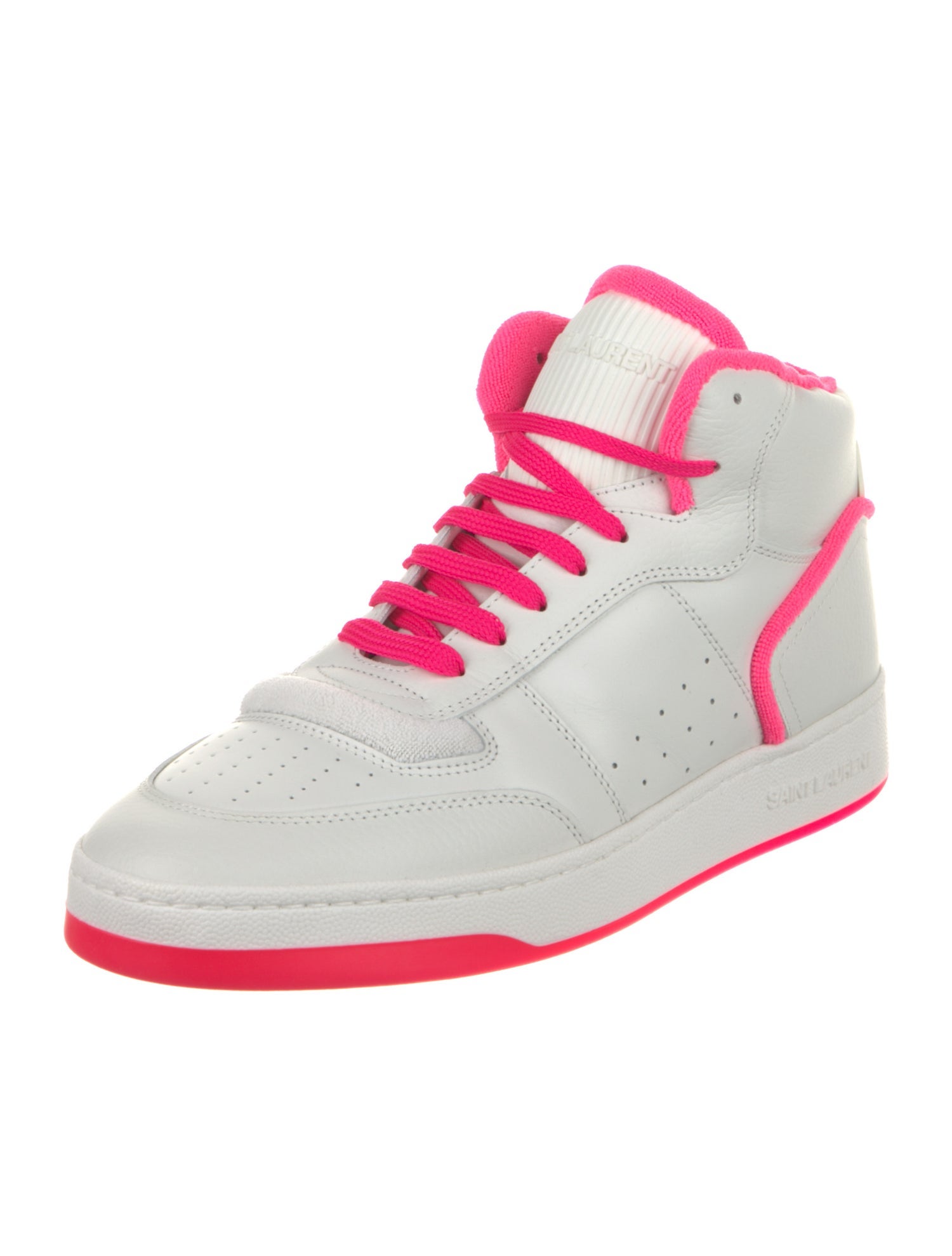 Saint Laurent Leather Sneakers