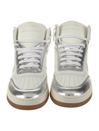 Saint Laurent Leather Sneakers